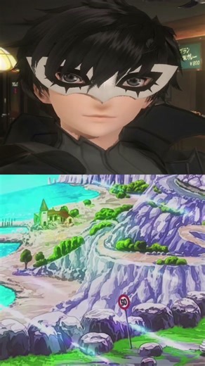 Joker meets Giorno #fyp #persona5 #jojosbizarreadventure #jojo #giorno #ai #persona5x