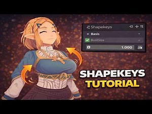 Aprende Shapekeys en Blender en 2:30 minutos (Tutorial rápido)