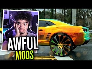 Laughing at AWFUL Car Mods...