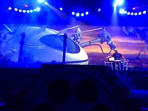 JEFF WAYNE WAR OF THE WORLDS FINAL ARENA TOUR 2014 LIVERPOOL SPIRIT OF MAN