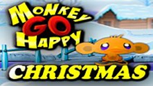 Play Monkey GO Happy Christmas | Free Online  Games. KidzSearch.com