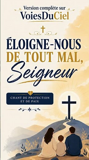 Éloigne-nous de tout mal, Seigneur - VoiesDuCiel - Lyrics