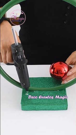 🎄✨Crea un hermoso centro de mesa navideño con esta idea sencilla