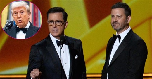 Stephen Colbert Gives Donald Trump a 'Quick Brain-Check' After President Confuses Him With Jimmy Kimmel: Watch