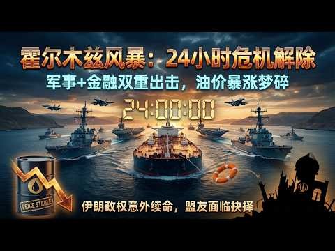 重开霍尔木兹海峡：国际油价暴涨预期破灭，伊朗政权意外“逃过一劫”