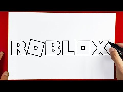 How to Draw Roblox Logo