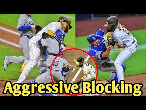 MLB | Aggressive Home-plate Collision Compilation