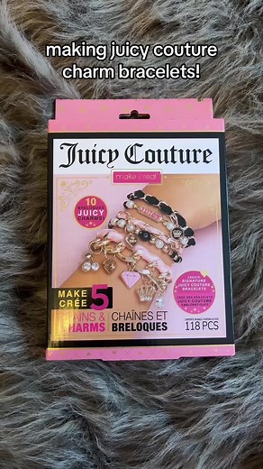 How to Make Juicy Couture Charm Bracelets | Step-by-Step DIY Tutorial