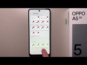 How to Customize Quick Settings on OPPO A5 5G