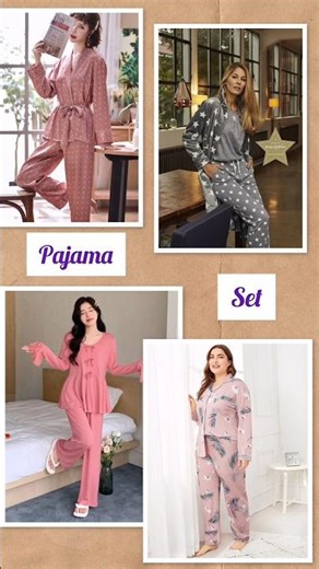 ✨ Stylish & Comfy Pajama Sets for Women | Latest Nightwear Trends 2025 😍👚 #shorts