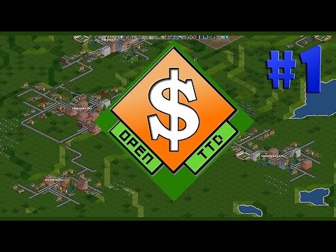 OpenTTD - O INÍCIO DO IMPÉRIO DOS TRANSPORTES!!!! #1 (JOGO GRÁTIS) (Gameplay / PC / PTBR) HD