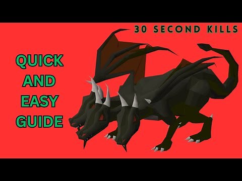 Fastest way to kill KBD: King Black Dragon Guide | Old School RuneScape