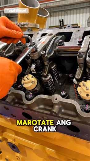 Cat C27 Engine Valve Lash #joevertotaldiesel #highlightseveryone #Caterpillarengine #heavyequipment @top fans | Total Diesel & Powertrain