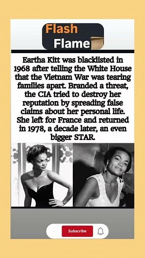 The 60 Seconds That Cost Eartha Kitt Everything | The 1968 White House Incident