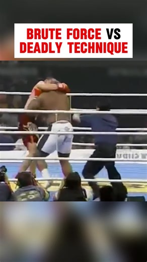 Brute Force vs Deadly Technique#shorts #boxing #fighting