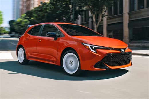 2026 Toyota Corolla FX Hatch Has White Wheels, GR Sport Seats