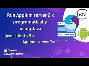 Run Appium server 2.x programatically in java tests