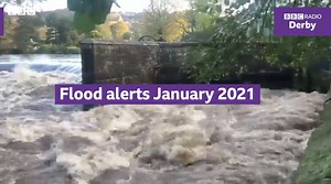🚨 Storm Christoph is bringing heavy rain overnight and into tomorrow. Flood alerts are in place for the Lower Derwent and River Trent in Derbyshire. The last major flooding in Derbyshire was in November 2019, here’s how it compares 👇 📲 Keep listening for the latest: bbc.in/DerbyListenLive | BBC Derby