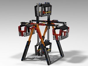 LEGO MOC-76230 42076 alt build - Fairground Wheel (Technic 2021)
