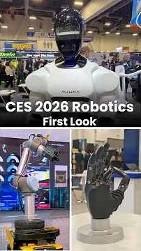 Physical AI: From Humanoids to Service Robots in Action at CES 2026