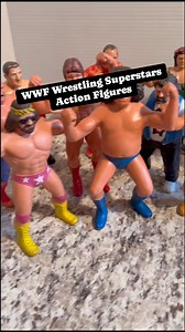 The stuff we did to these figures was diabolical.. WWF Wrestling Superstars Action Figures #WWE #WrestleMania #actionfigures #80stoys #80skids #memoryunlocked #retrotoys | CPJ Collectibles