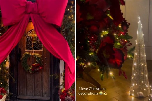 Stacey Solomon unveils Pickle Cottage’s huge DIY Christmas decorations - AOL