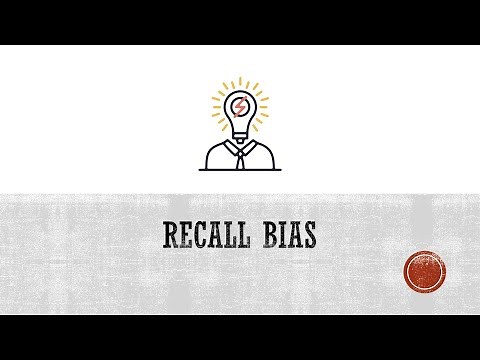 Recall Bias