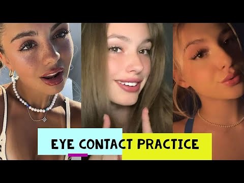 EYE CONTACT PRACTICE | The Most ATTRACTIVE GIRLS from Tik Tok #7 | Beautiful Women Compilation