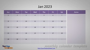Make Every Month Count: Get Your 2023 Monthly Calendar Template Today!