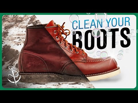 How to Clean Leather Shoes & Boots the Right Way!