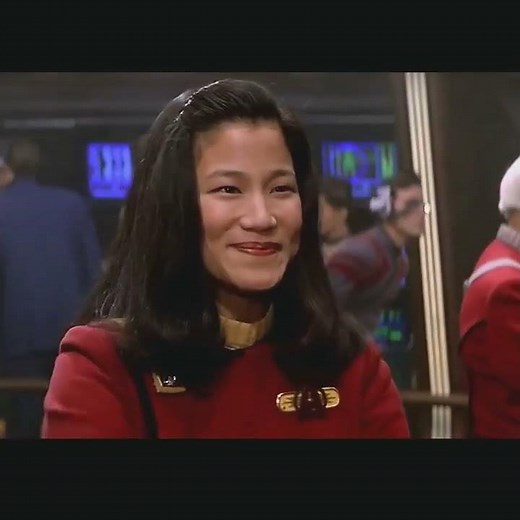 Kirk meets Sulu's daughter, Demora 🥰 Star Trek Generations (1994)