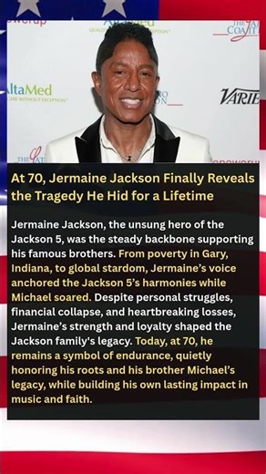 At 70, Jermaine Jackson Finally Reveals the Tragedy He Hid for a Lifetime #shorts