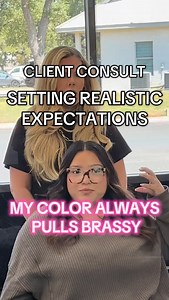 How to set realistic expectations for someone who has UNrealistic expectations. Put the power back into the clients hand by educating them! #behindthechair #behindthechair_com #wellaeducation #hairconsultation #haireducation #colorspecialists | Amy Whitaker