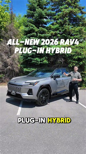 Think you have to choose between a Hybrid and an EV? Think again. ⚡🚗 The 2026 Toyota RAV4 Plug-in Hybrid gives you the best of both worlds, combining electric driving with the confidence of a hybrid for wherever the road takes you. #ThornhillToyota #ToyotaCanada #RAV4PlugInHybrid #ToyotaHybrid #RAV4