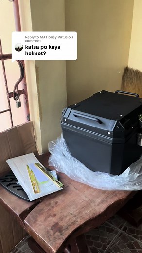 Replying to @MJ Honey Virtusio #45lmotorcyclecompartmentbox #topboxformotorcycle