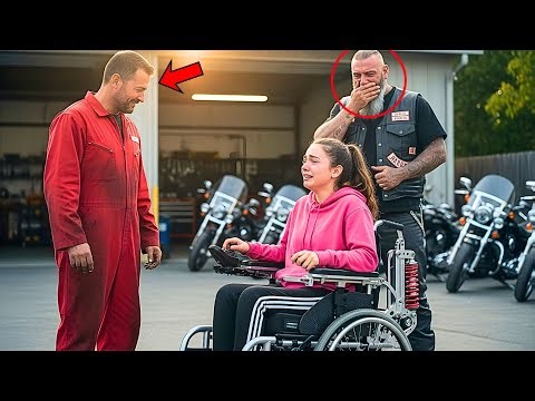 Poor Mechanic Gives Bikers Disabled Daughter a Miracle — Next Day 95 Hells Angels Changed his life
