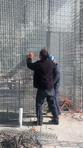 Modular Reinforcement Wall Without Formwork | Fast and Efficient Construction