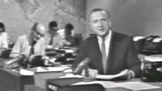 A look back at the first "CBS Evening News" broadcast on its 62nd anniversary