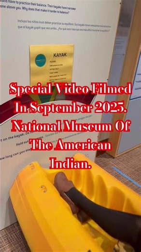 Special Video Filmed In September 2025. National Museum Of The American Indian. 9/23/25.