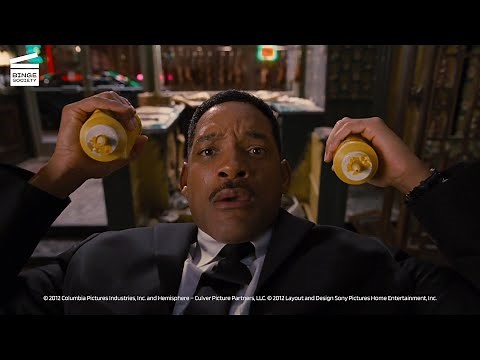 Men In Black 3: Chinese restaurant fight scene