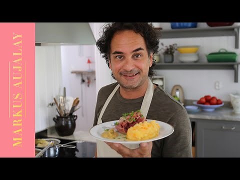 Fläsklägg med rotmos | Markus Aujalay