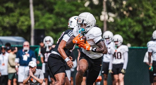 Miami Hurricanes Set For Spring Game As Team Wraps Up Spring Drills Today