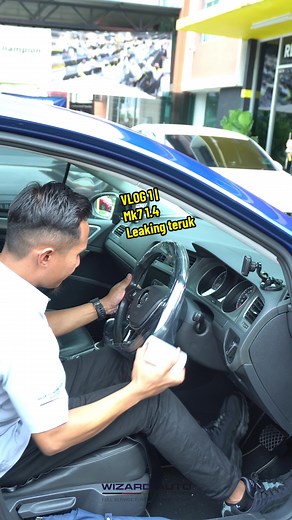 VLOG 1 |Customer Complaint Leaking Teruk!🥲 #volkswagen #golfmk7 #tsi #LearnOnTiktok #tiktokmalaysia #singaporetiktok #continentalcar #Tiktokguru #kempas #yourcarservicepartner #wizardautowerks #tiktokmalaysia🇲🇾 #waterpump #engineoilpan
