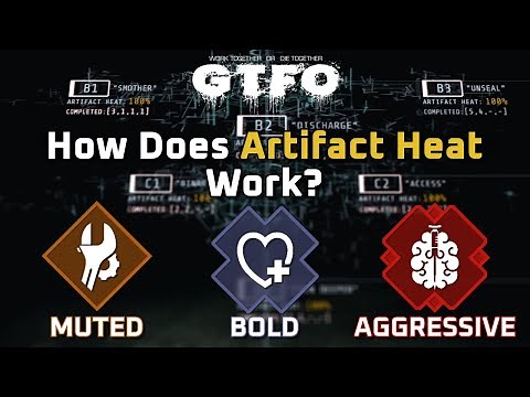 GTFO Guide To Boosters, Artifacts & Heat
