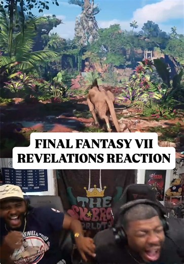 FINAL FANTASY VII REVELATION REACTION! WHAT AM I WATCHING!!! MY GOD HOLY COOK! #finalfantasyvii #finalfantasyrevelations #squareenix #reaction