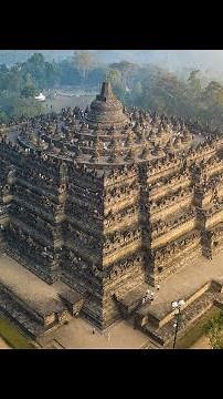 The Mysterious Origins of Borobudur | The Worlds Largest Buddhist Temple. #history #architecture