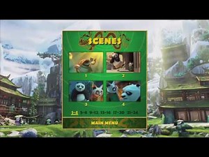 kung fu panda 3 - menu Scenes dvd HD