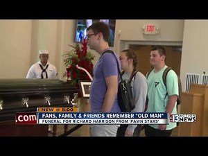 Viewing held for Richard 'The Old Man' Harrison of 'Pawn Stars'