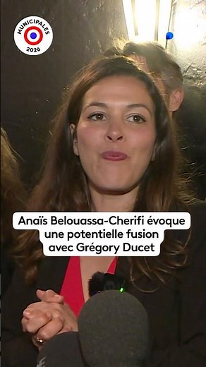 Anaïs Belouassa-Cherifi mentions "a potential technical merger" with Grégory Doucet