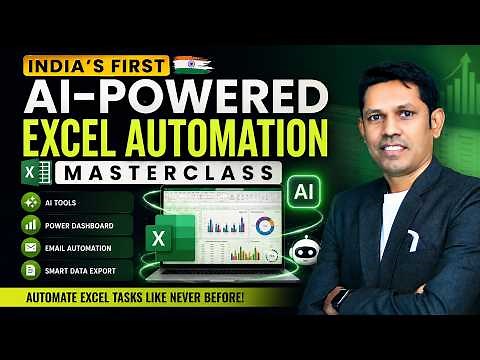 India's First AI-Powered Excel Automation Tool | Complete Masterclass